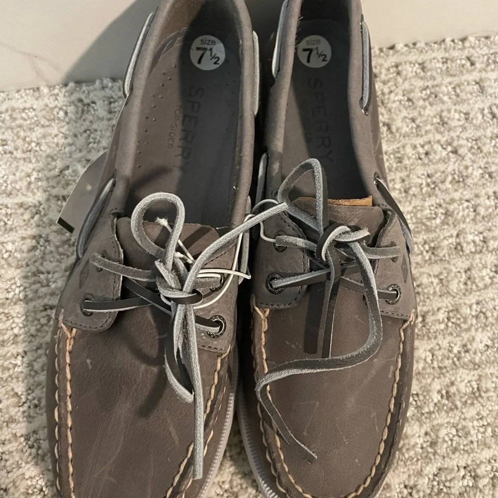 Sperry Top Sider Women's Gray Driftwood A/O‎ 2 Eye 7.5